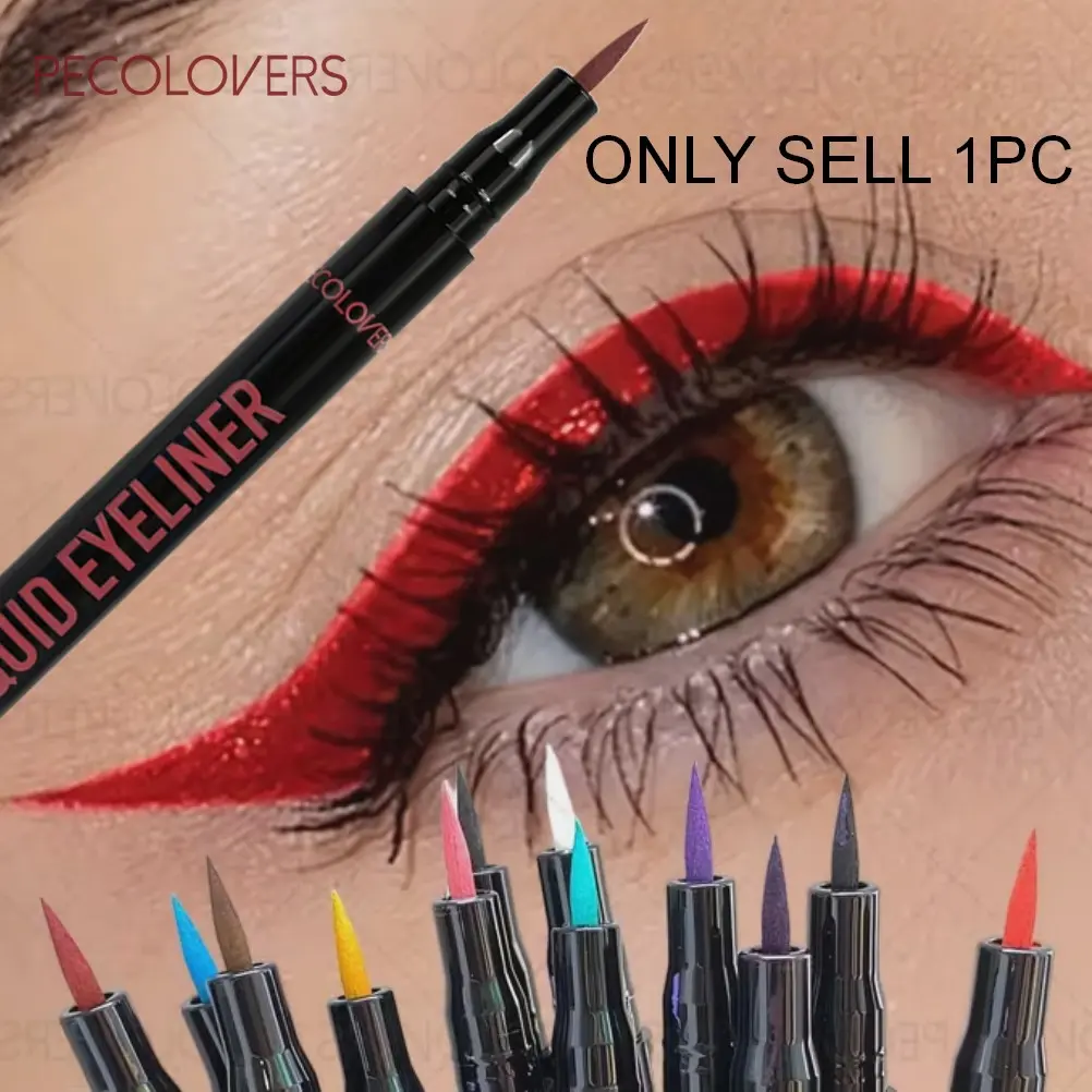 1PC Liquid Eyeliner Pencil - Long-Lasting Eye Makeup Longwear Eye Liner in Blue, White, Black, Purple, Red, Green, Waterproof, Eye Makeup Product, Beauty Makeup Cosmetic, Multicolor Eyeliner Pencils