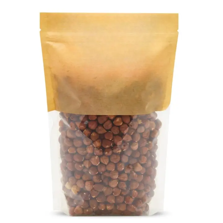 Raw Hazelnuts (Filberts) - 2.2 lb (35.2 oz) Whole With Skin, Unsalted, Unroasted, Oil-Free, Gluten-Free, Kosher, Natural, Diet-Friendly Healthy Snack for Baking, Cooking, High Fiber, Good Source of Iron