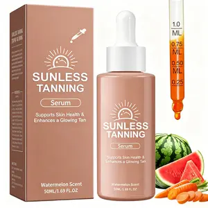 Tanning Drops to Drink for Face & Body - Natural Sunless Tanning Drops with Enhancing Your Natural Skin Tone, for All Skin Types