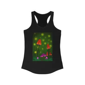 "Mushroom Forest" Racerback Tank