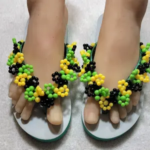 Jamaica color flip flops