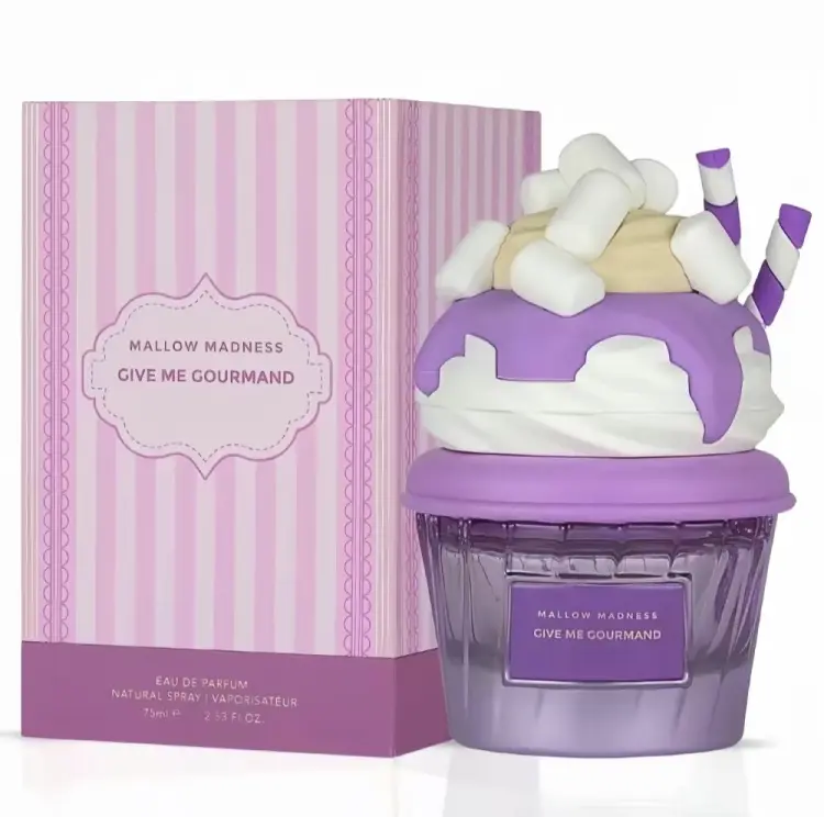 Mallow Madness Vanilla Freak Give meGourmandCollection EDP 75ml Spray long-lasting arabian womanI mini perfumes I perfume para hombres I vanillaperfumes | women's perfume I pheromone perfume|summer fragrance men I Cruelty Free Fragrance Perfume