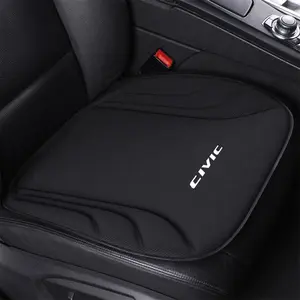 Car Front Rear Seat Cover Anti-Slip Breathable Protection Cushion, Fits Honda Civic XR-V Cr-Z Crv Hrv City Accord Legend Jazz Rr Vti