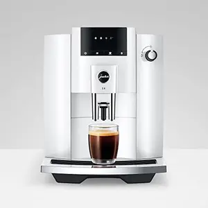 E4 Automatic Coffee Machine - White