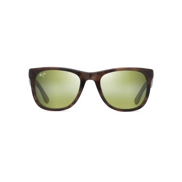 Maui Jim Kikonia Sunglasses HT692-10A Shiny Melange Brown Classic Havana Frame Maui HT™ Lenses