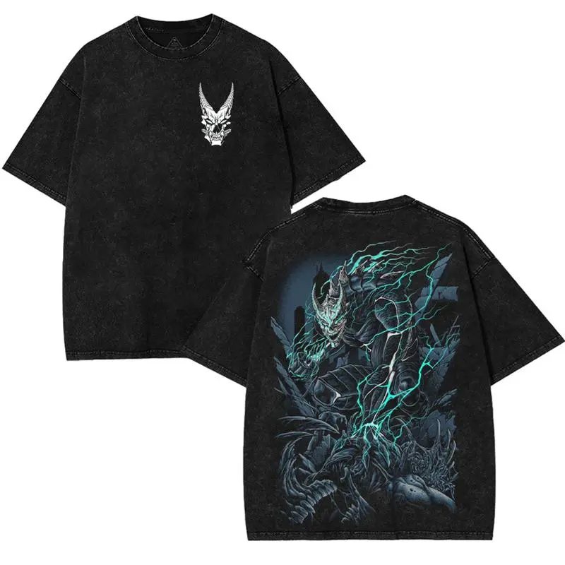 valentine shirts  Anime Manga Game Double Printed  Washed Tee T-Shirt Menswear graphic tee