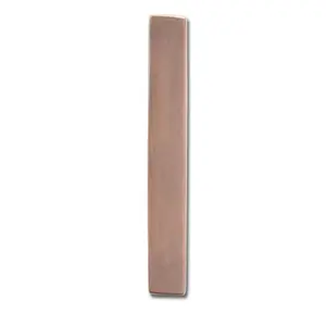 Architectural Mailboxes  Solid Cast Brass 5 in. Antique Copper Floating House Number 0, Decor, Signs, Metal