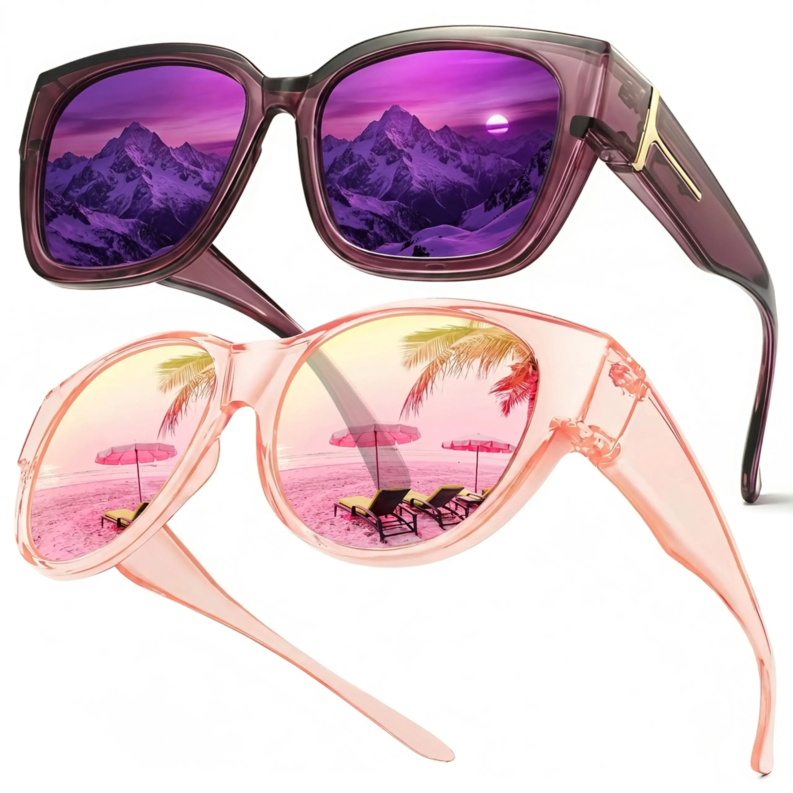 Purple + Pink
