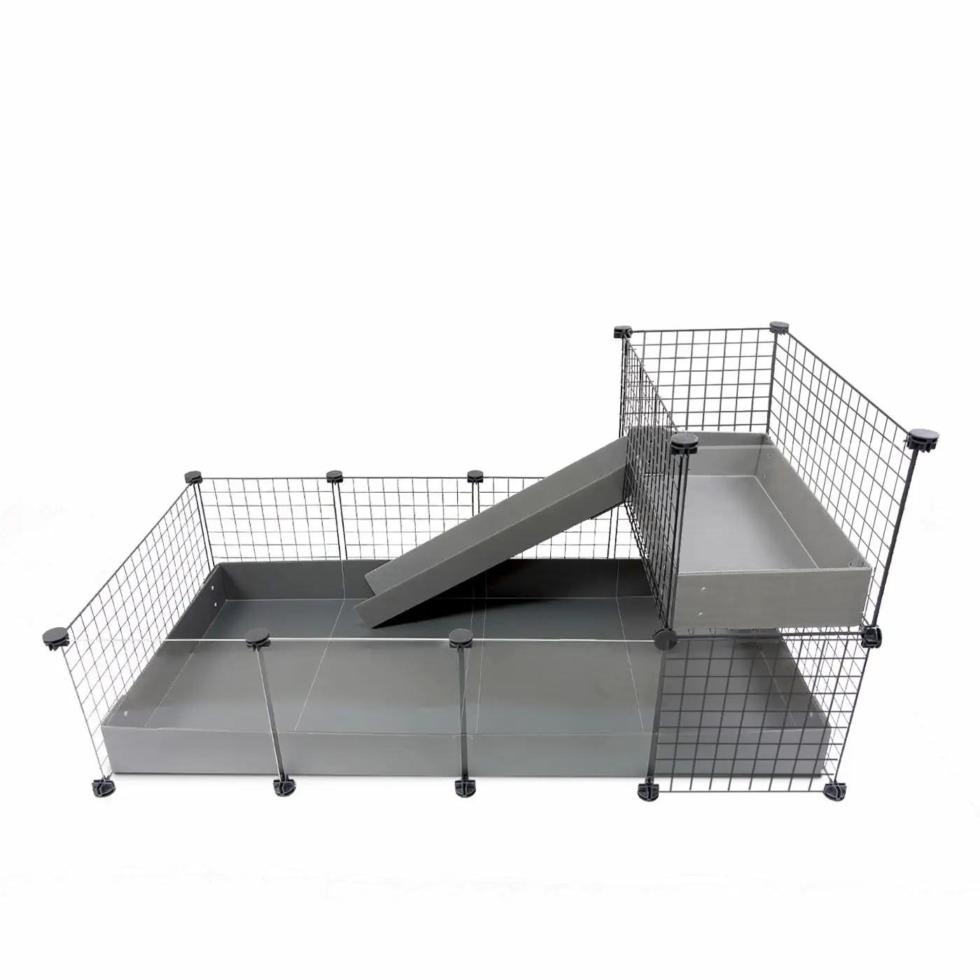 Piggy Condo C&C Cage with Balcony & Ramp Piggy Condo C&C Cage with Balcony & Ramp