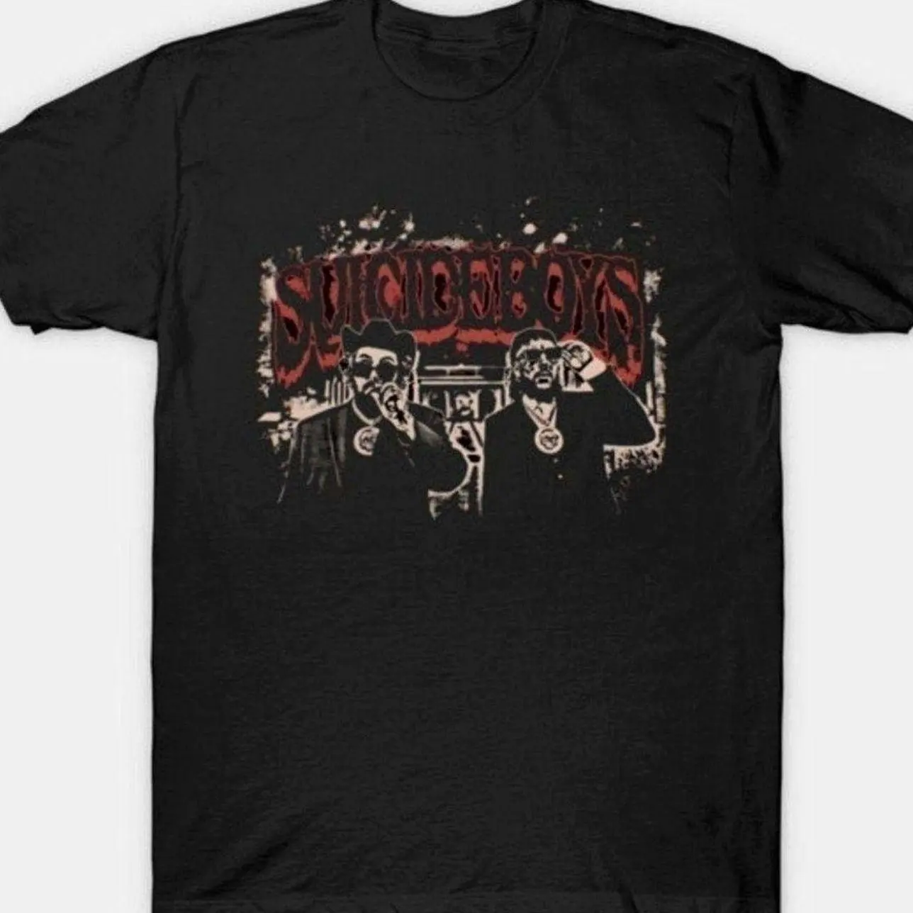 Suicide Boys Graphic T-Shirt, Underground Rap Streetwear Tee, Dark Trap Emo Rap Shirt, Vintage Grunge Hip Hop Aesthetic, Gothic Urban Unisex Graphic Tee GNP UUR P2W DRU LLU CUH