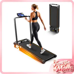 【ThankYouMom】Incline Treadmills Home, 330 lbs Capacity, 3-in-1 Under Desk Treadmill, Shock-Absorbing Quiet Walking Pad, Indoor Mini Exercise Equipment with Remote Control, with LED Display, Office Use, T1 classic, Easter Gift