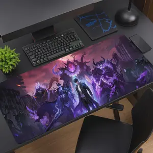 Solo Leveling Gaming Desk Mat, Solo Leveling Anime Mouse Pad, Keyboard Mat, Anime Desk Mat For Office, Gift For Gamer