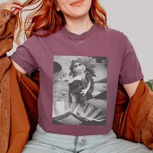 Miss Piggy Birth of Venus Tee, The Muppets Shirt Graphic T-shirt, Tees, Crewnecks, Hoodies – Ideal Gifts for Both Genders - Gift For Idea