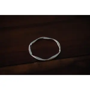 999 Fine Silver Bangle Bracelets for Women, Minimalist Design, Hmong Jewelry, Certified 990 Pure Silver, Miao Silver Heritage, Artisan jewelry, Geometric Bangle for Women, Gift for Minimalist Mothersday Birthday