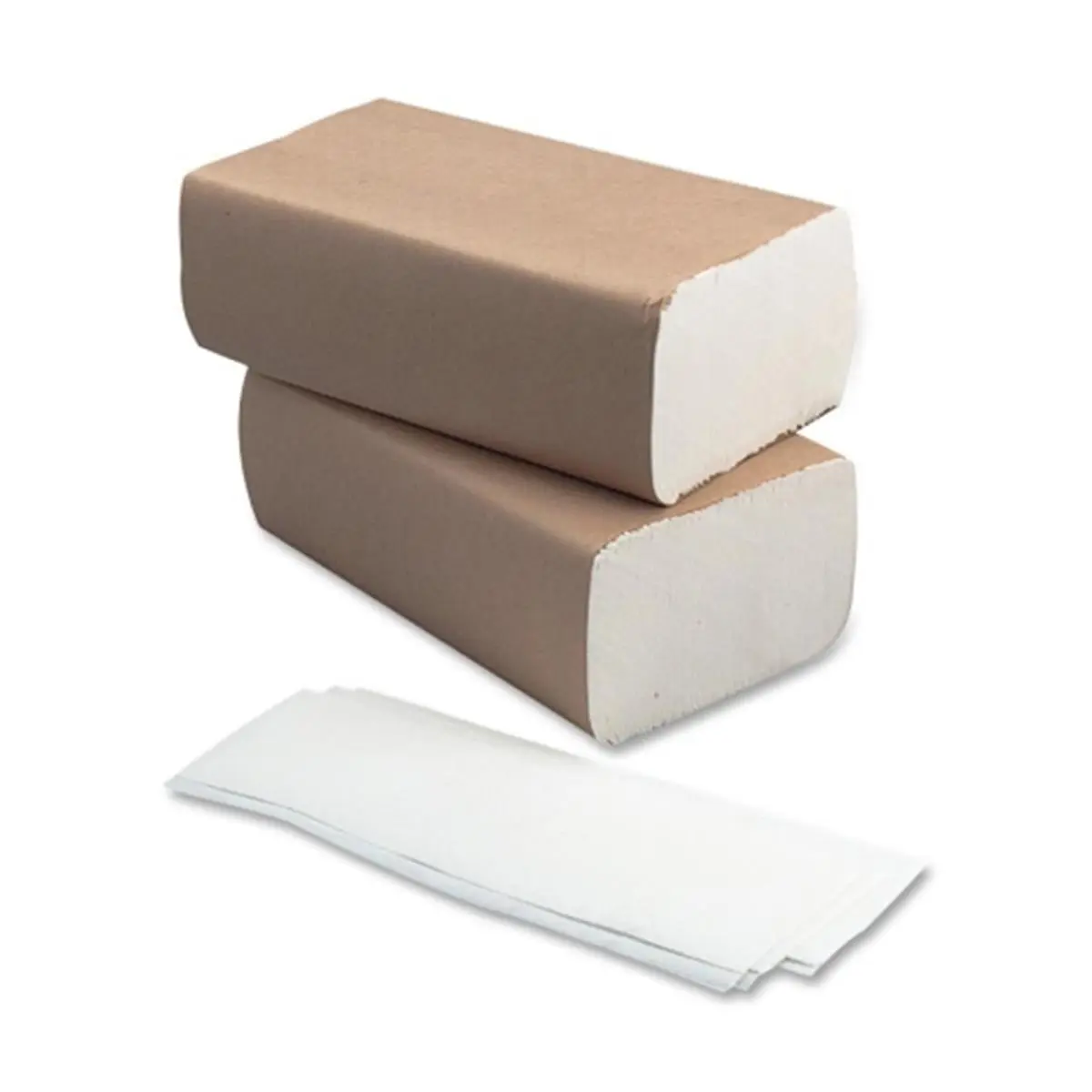 STEFCO INDUSTRIES INC.  Multifold Paper Towel- 1- Ply- 250SH- PK- White, 250 Sheets, One Ply