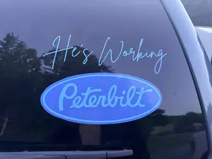 Blue collar stickers