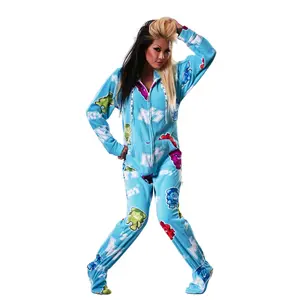 KISS Cold Gin Hooded Adult Onesie Pajama