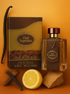 COLOGNE AL SHEIKH COLLECTION OUD SUPREMUS 3.4 OZ / 100ML - Woody OUD, Vanilla, Citrus Scent