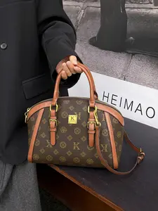 High-End Women's Bag, Fashionable 2026 New Arrival, Trendy Handbag, Versatile Crossbody Shoulder Bag, Stylish Print Backpack, Top Handle Handbags