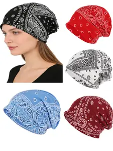 Soft Cotton Unisex Waistnut Print Hip-Hop Fashion Hoodie Scarf Two-In-One Hat, Casual Style, Comfortable Wear