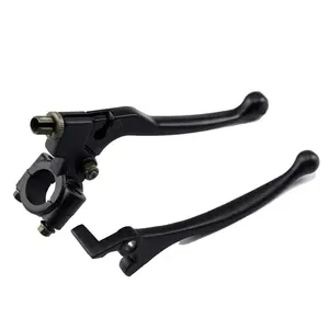 22mm 7/8" Left Clutch and Right Brake Lever Universal for Pit Trail Dirt Bike Quad ATV UTV Go Kart Quad Buggy Moped Offroad Motorcycle Taotao Razor Polaris Atomik Thumpstar Roketa Lance Baja Coolster