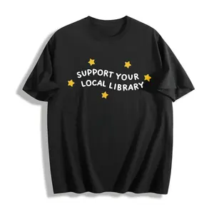 Support Your Local Library Tshirt, Librarian T-Shirt, Public Resources, Reader Gift for Librarian Lovers
