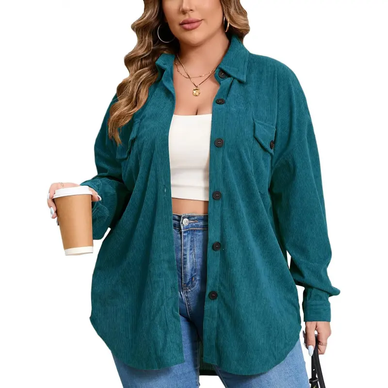 Corduroy, Blue Green