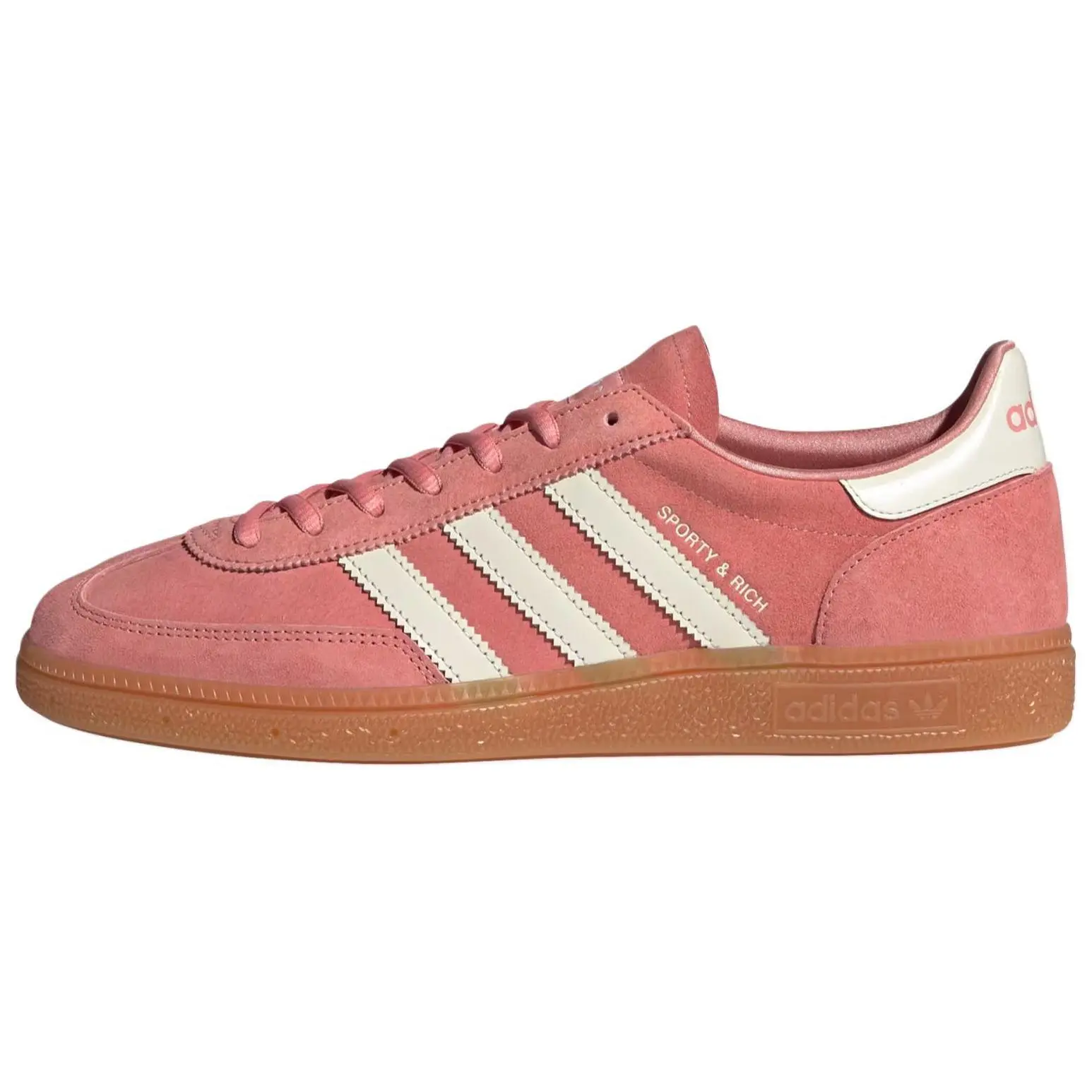 Adidas Sporty Rich X Handball Spezial Pink Gum' Stylish Low Top Skate Shoes Unisex IH2610