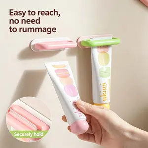 Multifunctional Toothpaste Squeezer & Wall Holder - No Waste, No Mess!