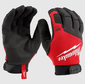 Milwaukee Lightweight Work Gloves with Breathable Lining & Smartswipe Knuckle for Touch Screen Compatibility
