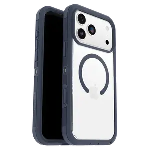 OtterBox Defender XT Pro Clear MagSafe Case with Camera Control for iPhone 17 Pro Max - Baby Blue Clear