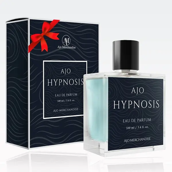 AJO Hypnosis Pheromone Eau De Parfum Spray for Men & Women 100ml (3.4 Oz) – Strong Long-Lasting Men's Eau de Parfum, Premium Unisex Cologne, Citrus Floral Spicy Vanilla Amber Musk Valentine’s Day Gift