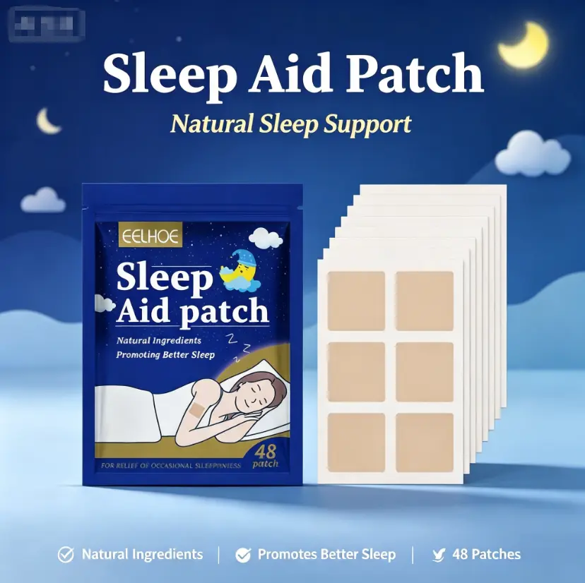 Portable Body Care Patches, Gentle Skin Soothing Stickers for Daily Body Comfort, Easy Storage Self-Adhesive Care Strips for Relaxing Night Routine