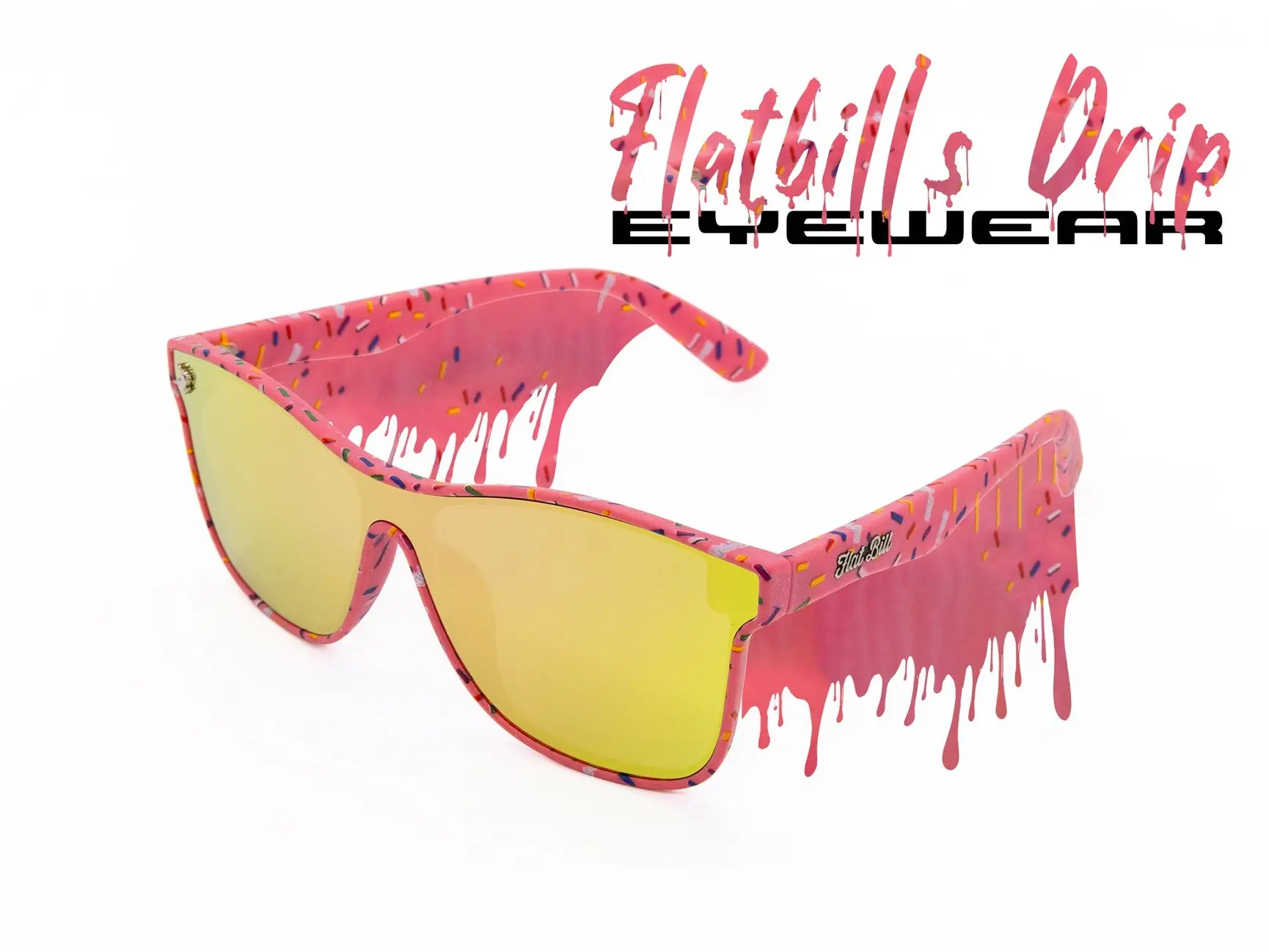 FLATBILL BASEBALL - The Drip Eyewear Sunglasses Mirrored Sun Protective Sunglasses