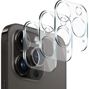 Camera Lens Protector (3 Pack) Compatible with  14 Pro 6.1"& 14 Pro Max 6.7" Camera Lens Cover Protection, HD Clear Anti-Scratch