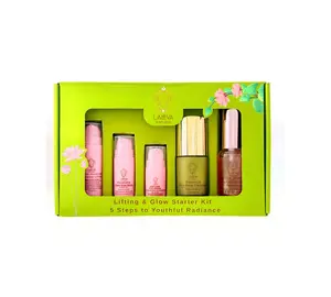 Lalevanatural Lifting & Glow Starter Kit - 5 Steps to Youthful Radiance with Hydrating, Lifting, and Rejuvenating Products for All Skin Types
