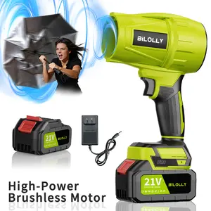 BILOLLY Turbo Jet Blower, Leaf Blower, Violent Turbo Fan, Pure Copper Motor, Car Drying After Wash, Handheld Snow Blower, Cordless Turbo Power Air Duster, Household Tools, Home Improvement, Garden Maintenance, Holiday Gifts