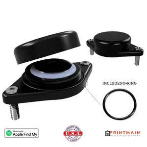 Apple AirTag Protective Case Bolt in Place Waterproof HEAVY DUTY MADE IN USA Accessories Cover