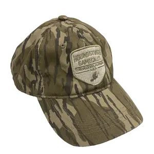 Houndstooth Flying Longbeard Mossy Oak Bottomland Unstructured Hat