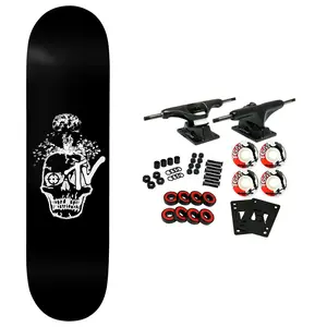 Deathwish Skateboard Complete Death TV Black 8.0" x 31.5"