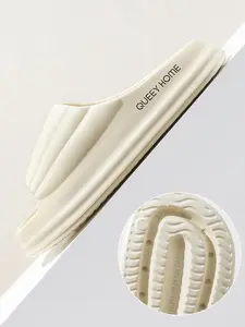 Women's Casual Eva Slippers, Comfortable Soft Sole, Plain Design, Indoor Outdoor Use, Fashionable and Versatile, Leg Shape Correction