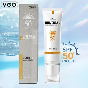 VGO Sun Cream Moisturizing Sun Care Facial  Sunscreen for Women & Men - Refreshing Non-Sticky Sun Care Product - Moisturizers, Skincare