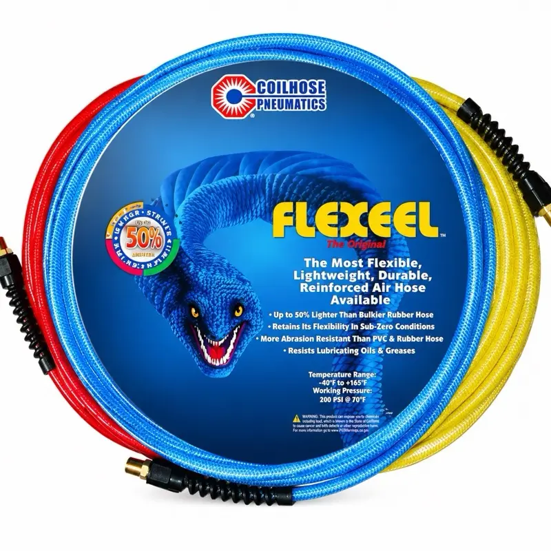 Manguera De Aire Coilhose Pneumatics Flexeel Sin Conectores