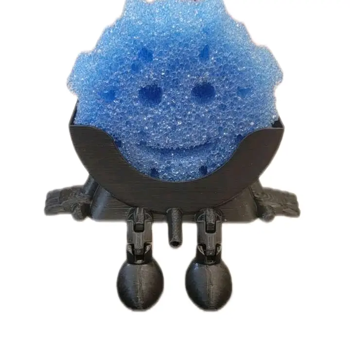 Scrub Daddy/Mommy Holder Sink Edge Sponge Buddy wirh Drainage