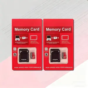 The micro tf with adapter  and the Micro SD card are compatible with portable game console storage, wireless security camera recordings, dashcam footage, and smartwatches uhs-i class flash  tf  u3 class high speed monitoring system