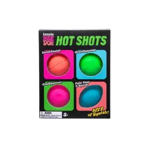 NeeDoh Hot Shots Squishy Fidget Toy Multicolor