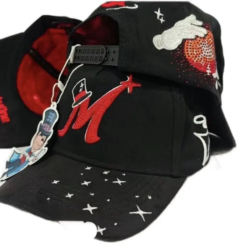 L A Flamas Blue Black SnapBack for Men - 100% Original Hat with Tags & 24-Hour Shipping