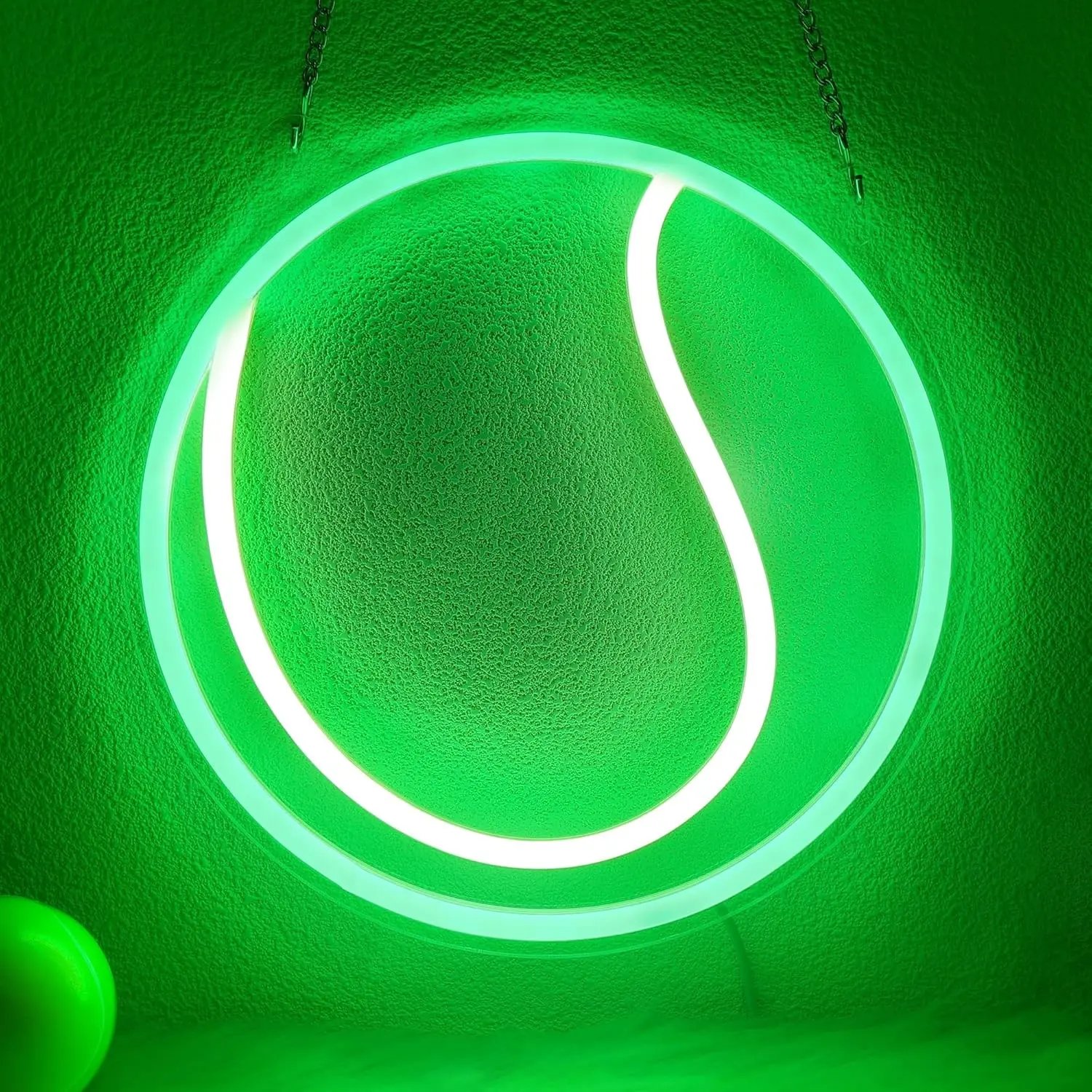 Tennis Neon Light Adjustable Sports Wall Decor Strip, USB Powered, Tennis Gift for Men Women, Accessories for Tennis Fans