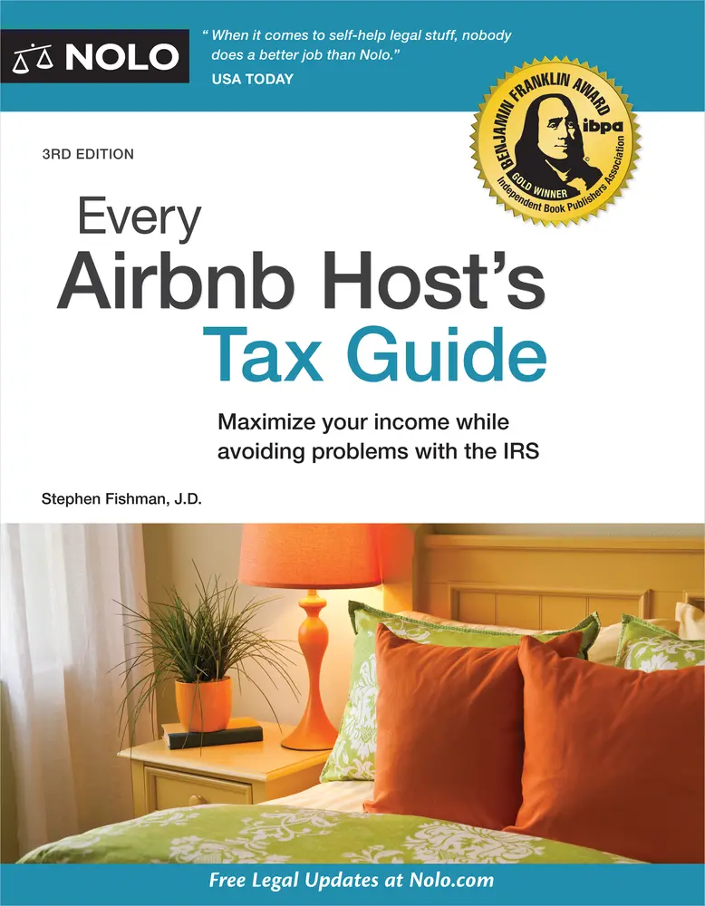 USED Book - Every Airbnb Host's Tax Guide by Fishman, Stephen (Paperback) - english