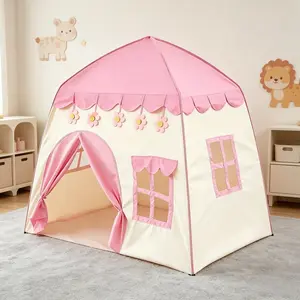 Princess Fairy Tale Toy Castle, Flower House for Kids, Outdoor Playhouse, Beach Toys, Perfect Holiday Gift for Boys and Girls